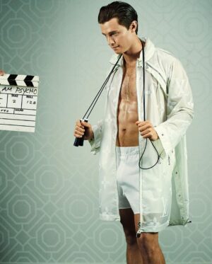 Patrick Schwarzenegger Instagram - Patrick Bateman X @vanityfair X Patrick Schwarzenegger