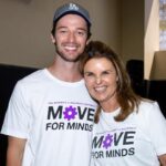 Patrick Schwarzenegger Instagram - Proud of all the work @mariashriver does for Alzheimer’s. Continuously raising money and awareness as her father passed away from it. People need to know the important ways to keep your brain healthy..We did Move For Minds sunday... important to be active which also helps activate your mind/brain & keeps It in tip top shape!!! Equinox West Hollywood