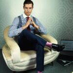Patrick Schwarzenegger Instagram - Look at the subtle pink socks. The tasteful thickness of It. Blockbuster Video