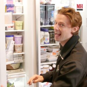 Patrick Schwarzenegger Instagram - Little preview of my fridge/ freezer tour. 

If you know me you know my freezer pops off. Puts Nancy Pelosi to shame. Like a damn ice cream shop. 🍦 

Thx @menshealthmag Link in bio