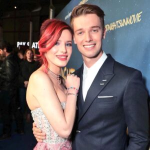 Patrick Schwarzenegger Instagram - Wow! 2 years ago Midnight Sun came out... just got this memory on my phone.. a lot can change in 2 years.. clearly.. no more jaw line... I look 10 years younger... etc. oh well. ❤️❤️miss u @bellathorne