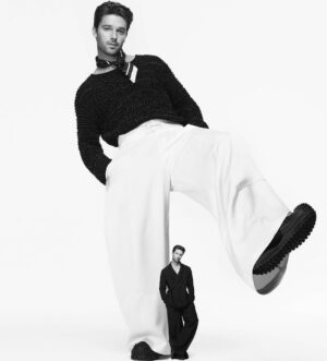 Patrick Schwarzenegger Instagram - Honored to be the new face of @emporioarmani !!! 

I’ve always been a huge fan of this brand and have looked up to Mr.Armani and what he has built over the past decades. #emporioarmani #ad