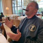 Patrick Schwarzenegger Instagram - What can’t you do? Love you ArnOLD. 75. Damn. HAPPY BIRTHDAY @schwarzenegger