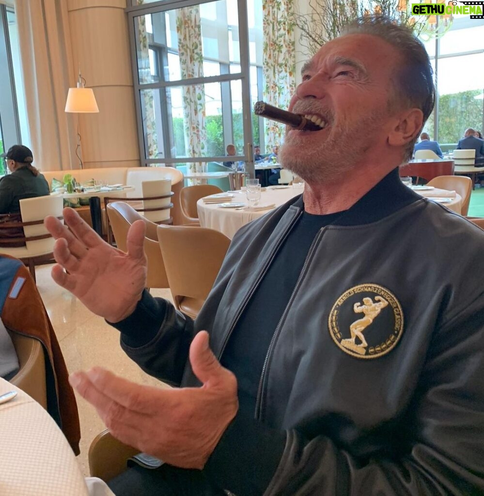 Patrick Schwarzenegger Instagram - What can’t you do? Love you ArnOLD. 75. Damn. HAPPY BIRTHDAY @schwarzenegger