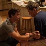 Patrick Schwarzenegger Instagram – The Staircase.  Out Now. 

Can’t say enough about this man. Colin Firth is brilliant in this project. More importantly he’s one of the kindest humans I’ve ever met. On & off screen. 

I was extremely excited- yet quite nervous when I got this project. Working opposite him & so many other award winning actors/ actresses I wasn’t sure what It would be like. Toni collete, Michael Stuhlbarg, Parker Posey, list goes on & on. 

Colin spent time with me prior to day 1. Creating a father son bond. Made the shoot so much fun, and created a masterclass for a student like myself.

@danedehaan similarly became a close friend. Forming a brotherly bond. Dragging me to frisbee golf. Teaching me what glasses are cool. Brilliant actor & kindest human. Great one to be able to learn from as well.

My other siblings in the show are the talented @sophiet @olivia_dejonge @odessayounggirl89 . Brilliant actresses & wonderful humans. Responsible for dragging me to the dance floor & making me show off my moves. 

The shoot was long. Emotional.  Challenging. But man did we have fun. Blessed to be able to work on this and forever in debt to @hbomax Maggie Cohen @antoniocampos1 for believing in me & challenging me & for putting together a Badass projects. Love you. 

If you have a few hours of free time this weekend (i know you do) check It out . 
La Familia Durham, North Carolina