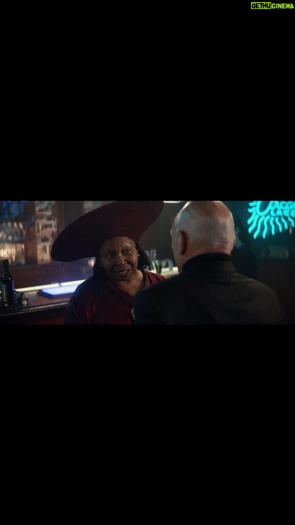 Patrick Stewart Instagram - I still remember the day @WhoopiGoldberg walked onto the set of Star Trek: The Next Generation. We were thrilled and felt so lucky to have her there. The feeling was the exact same when she joined us this season for #StarTrekPicard. It feels as if no time has passed when I work with Whoopi. Enjoy this scene (I certainly did) from our Season 2 premiere episode. Now streaming worldwide.
