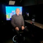 Patrick Stewart Instagram - Here I am in the back of a van in LA for a live interview with @CBSMornings in NYC. I felt like I was a local news reporter but my only breaking update at that hour this morning was that the crows were out in the street. In more exciting news, #StarTrekPicard Season 2 premieres Thursday.