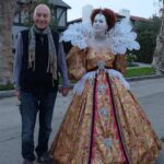 Patrick Stewart Instagram - Spent Halloween in the presence of Her Majesty The Queen (past and present). They nailed the looks but the accents are dreadful. #Halloween