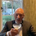 Patrick Stewart Instagram - Here's to everyone who has been so kindly watching and listening to these sonnets. We never expected anything like this and we appreciate it enormously. Thank you! #ASonnetADay
