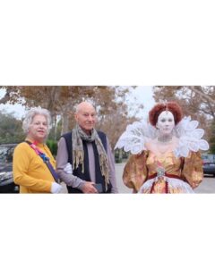 Patrick Stewart Instagram - Spent Halloween in the presence of Her Majesty The Queen (past and present). They nailed the looks but the accents are dreadful. #Halloween