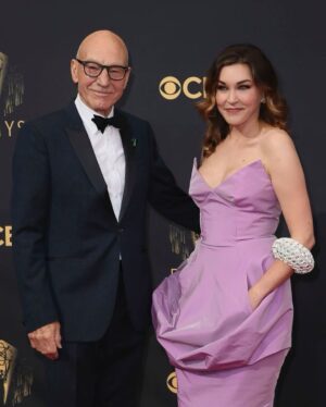 Patrick Stewart Instagram - Great to be back at the #Emmys with @madameozell last night amongst so many actors, writers and directors whose work we’ve enjoyed watching over the past year. It’s been a while since a proper red carpet and I nearly forgot how to tie my bow tie. How’d I do?