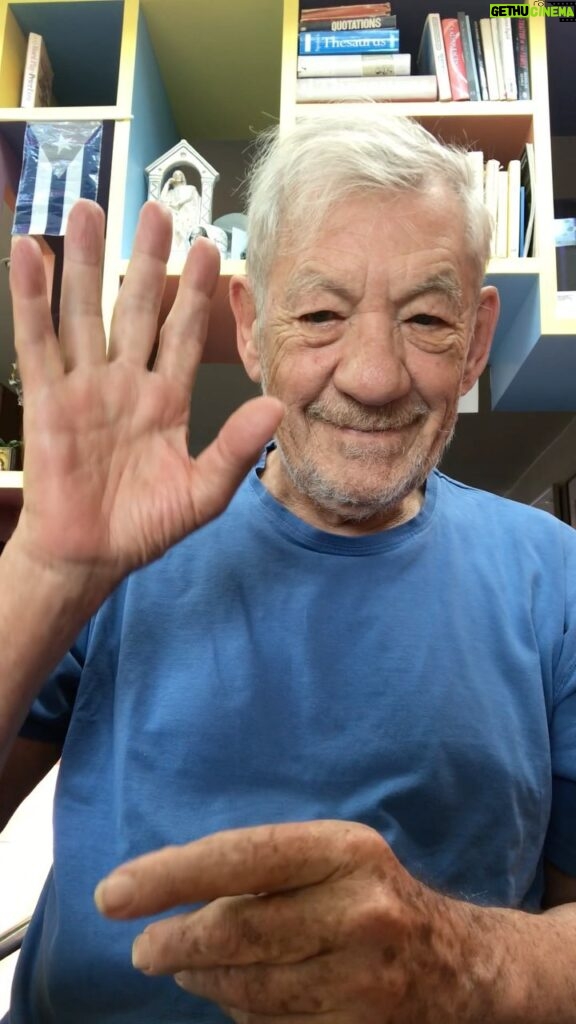 Patrick Stewart Instagram - Sunny and my team took over for my birthday, and arranged this gift for today’s reading: Sonnet 81 by @IanMcKellen. Thank you, dear Ian. #ASonnetADay