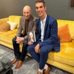 Patrick Stewart Instagram - It was an unexpected experience for me to have written a memoir, but you all are making it such…fun. 🥳 I’m enjoying seeing you all with your books in your social media posts and in person on the tour. Thank you to everyone at Capital Turnaround in DC last evening, @politicsprose, and to the brilliant (and “tall drink of water” according to Sunny) @AriShapiro for the great conversation. #MakingItSo