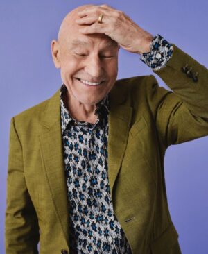 Patrick Stewart Instagram - Can’t believe #MakingItSo is on shelves tomorrow… 

Thank you to @obsmagazine for this Sunday cover feature on the eve of the book’s release. 

Credits: @choutoo (Photograpy), @cb.kirk (Prop), @moshakis (Story), @peter.de.oliveira (Grooming), @warrenalfiebaker (Styling)