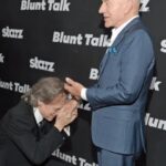 Patrick Stewart Instagram - It is with deep sadness that I hear of Richard Lewis’s death. I worked with him in the film Robin Hood: Men in Tights and decades later, I so enjoyed collaborating with him again in Blunt Talk. I remember my moments with Richard, on camera and off, with delight and laughter. He was a wonderful performer and human — playful, warm, provocative and brilliant.