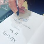 Patrick Stewart Instagram - I’m not going to lie…this felt naughty! ✏️📚Freshly signed copies of #MakingItSo waiting for you at @BNPhillyPA. Philadelphia, Pennsylvania