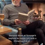 Patrick Stewart Instagram - Part five of #AChristmasCarol has arrived. And sending a big cheers to @leomessi and #Argentina on their epic #WorldCup win. 🏆🇦🇷⚽️