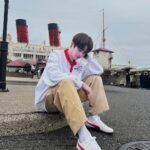 Patsit Permpoonsavat Instagram - The classic is back @PUMATHAILAND 🎯 #PUMATH #TEAMPALERMO #PUMAPALERMO Tokyo Disney Sea 東京海洋迪士尼