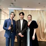 Patsit Permpoonsavat Instagram - I'm back n’ nice too see y’all again. 🤍 Glad to met you, my idol @eunwo.o_c ✌🏻 N’ congrate to ma bro @bbillkin 👏🏻 stylist @zarasenzen hair @jeanthailand2531 Makeup @jin_pannaphat #thxpickub #KonnecThai #KonnecCon #thxpickub IMPACT Challenger, Muang Thong Thani