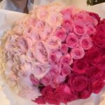 Pattarasaya Kreursuwansiri Instagram - งือออ ดอกกุหลาบ 100 ดอก จัดสวยมาก อาพีคชอบมากเลยค่าาา🤍💗🌹 ขอบคุณนะค้า @forloveandblooms.bkk #happyvalentinesday