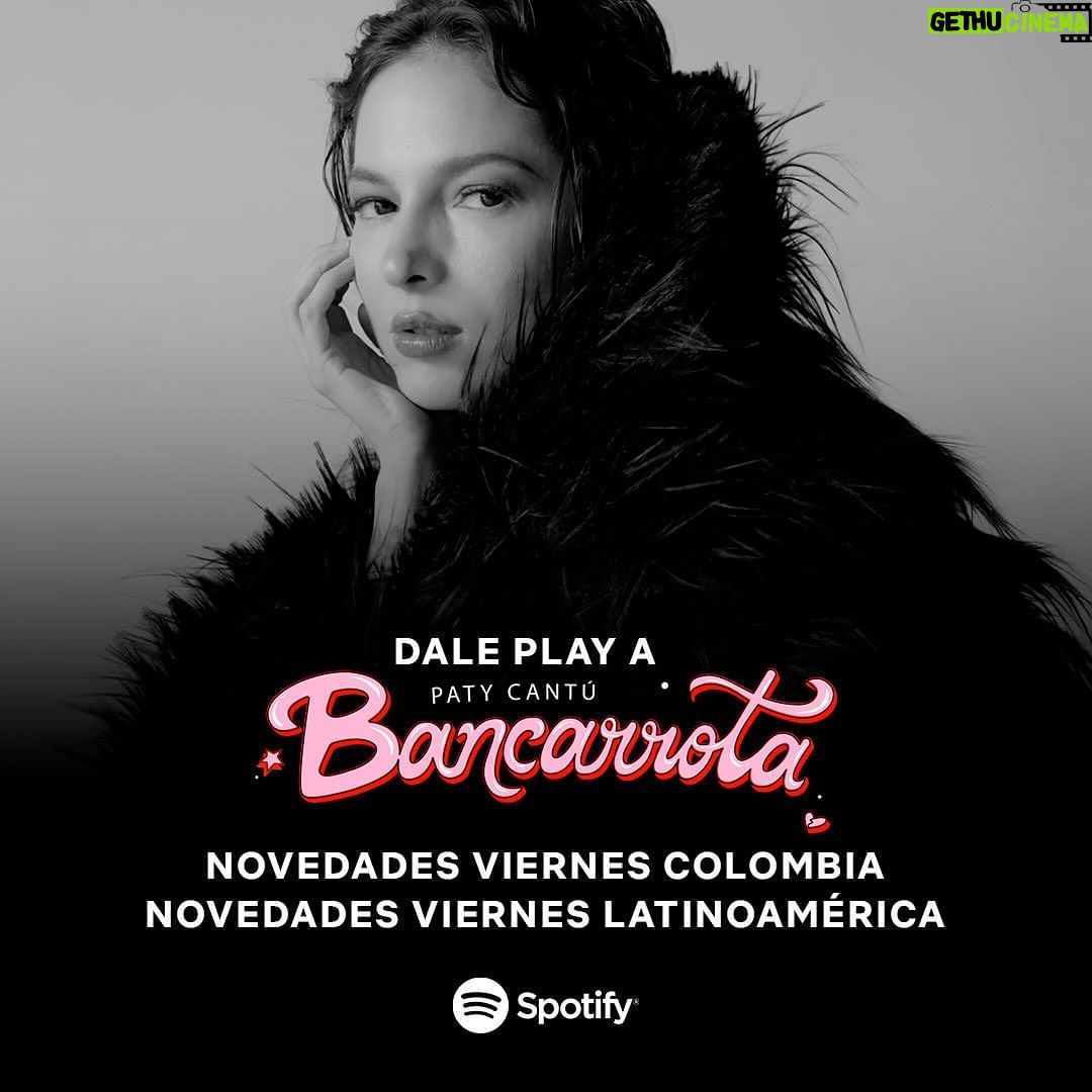 Paty Cantú Instagram - Gracias familia @spotifymexico @spotifycolombia Escucha #Bancarrota 💸🎶 en todas estas playlist 💸🎶