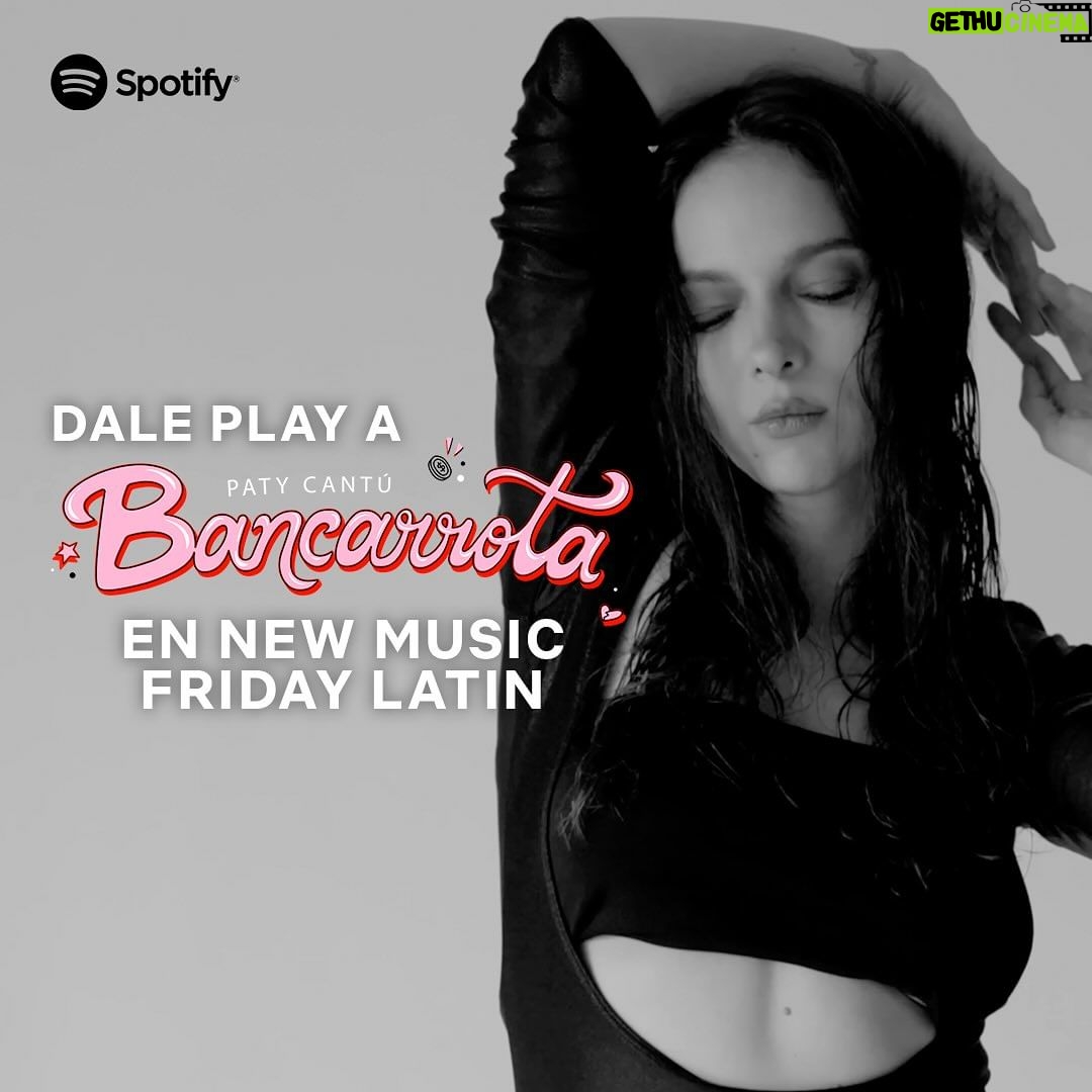 Paty Cantú Instagram - Gracias familia @spotifymexico @spotifycolombia Escucha #Bancarrota 💸🎶 en todas estas playlist 💸🎶