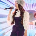 Paty Cantú Instagram - Anoche para #Teletón ❄️ Total look @benitosantosoficial Hair and makeup @zivana_hairstylist 📸 @liliestradamx Parque Bicentenario