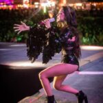Paty Cantú Instagram - La noche de anoche contigo Mexicali ♥️ Feliz breakup tour 🎭👑 #fiestasdelsol #cantautora #dramaqueen #patycantu 📸 @janitello Hair and makeup @fatimamorenomakeup Y seguimos estrenando diseños especialmente hechos para la gira! Mexicali Baja California