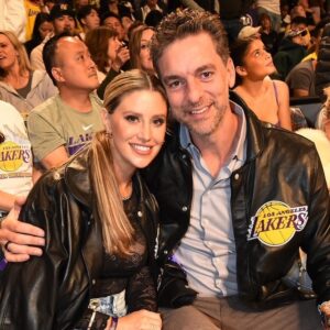 Pau Gasol Instagram - Happy birthday to my wonderful wife and life partner!! Today we celebrate you and how much love you bring to this world. I love you so much @catmcdonnell7!! ❤️🥳🥂
