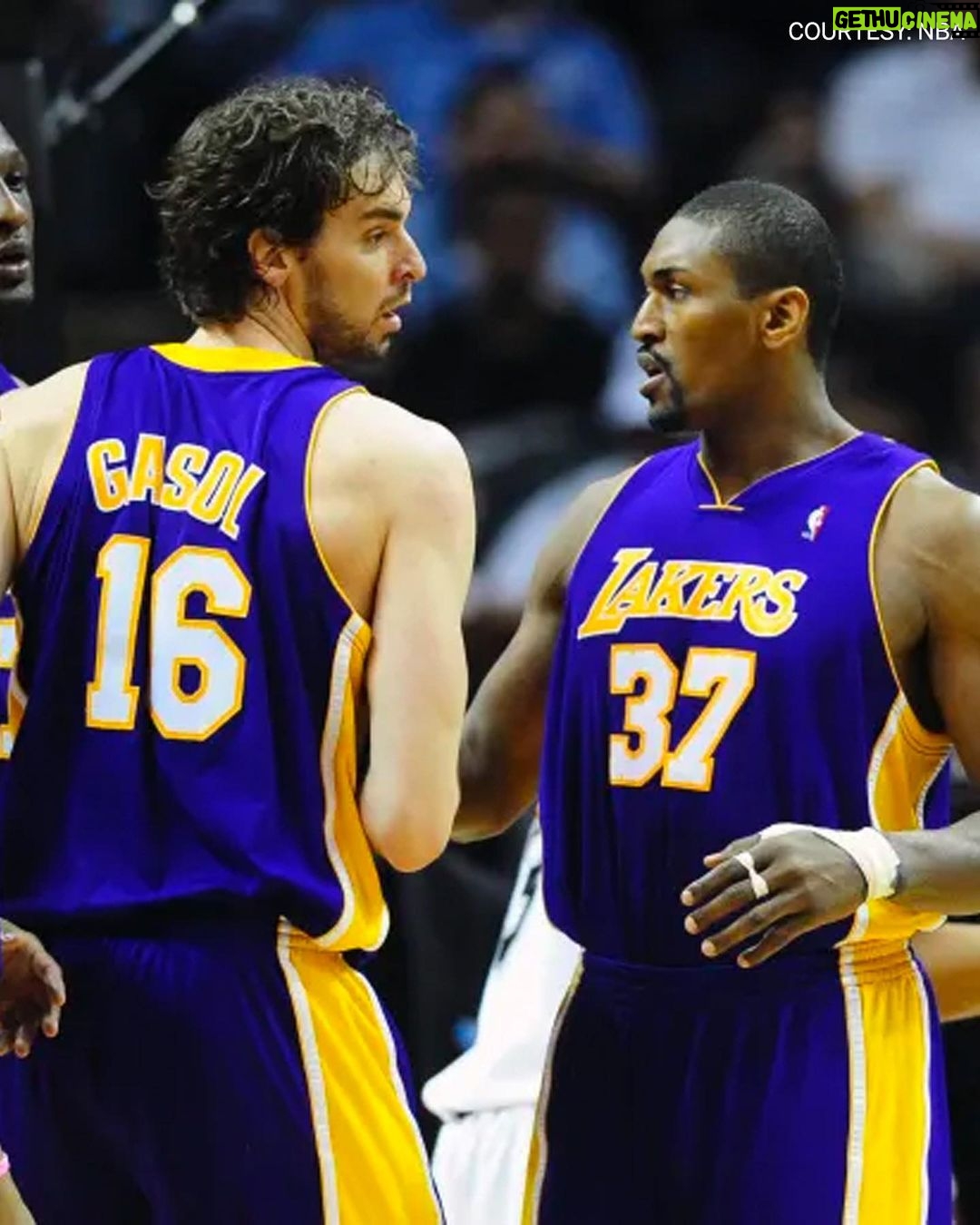Pau Gasol Instagram - Special HOF shoutout from @paugasol to his Lakers championship teammates. 2009 and 2010 were specialโฆ ๐๐๐