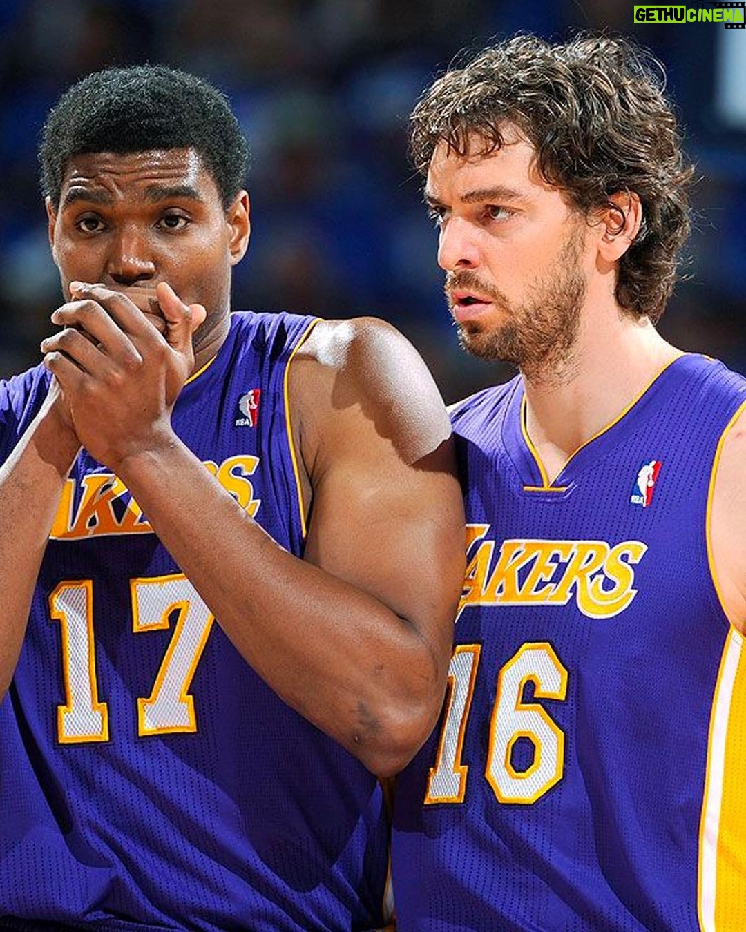 Pau Gasol Instagram - Special HOF shoutout from @paugasol to his Lakers championship teammates. 2009 and 2010 were specialโฆ ๐๐๐