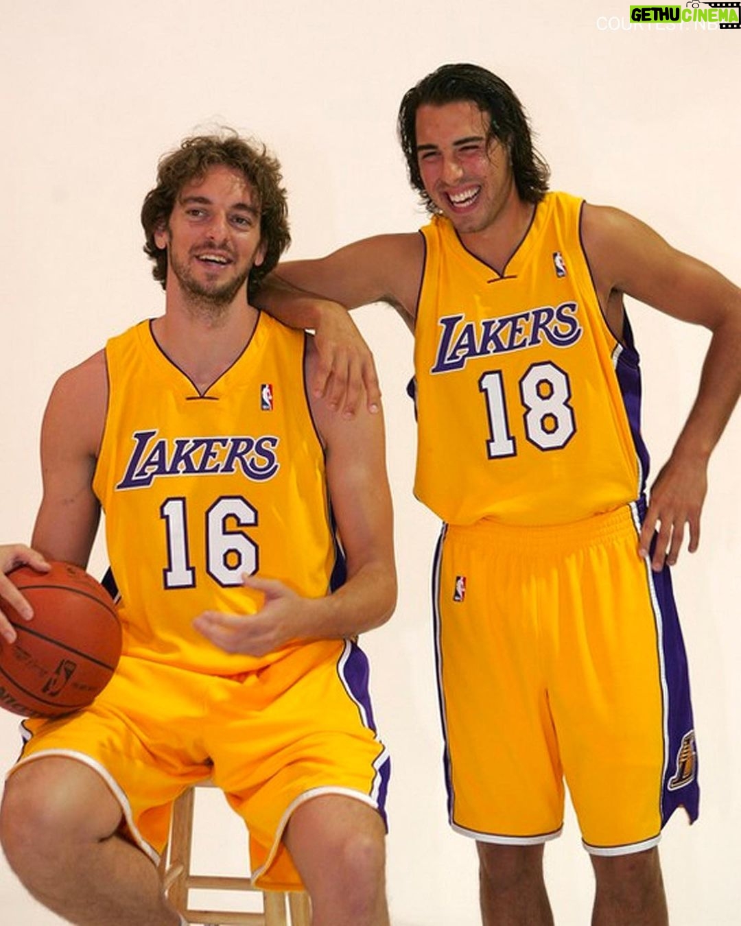 Pau Gasol Instagram - Special HOF shoutout from @paugasol to his Lakers championship teammates. 2009 and 2010 were specialโฆ ๐๐๐