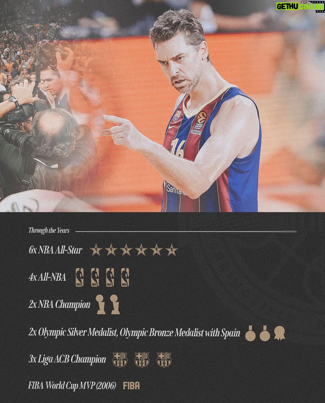 Pau Gasol Instagram - Hall of Fame Notes: @paugasol 🏆📝 #23HoopClass Naismith Basketball Hall of Fame