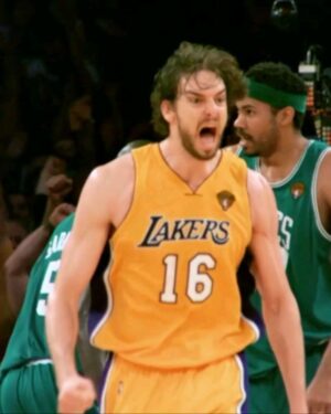 Pau Gasol Instagram - #OnThisDay 13 years ago, Pau Gasol and the Lakers were celebrating the NBA championship 🤩
