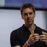 Pau Gasol Instagram - So many powerful moments we have shared during these days in Lausanne with my fellow athletes and athletes representatives during the #IAF2023. On this panel, we reflected about what being an Olympian means. A pleasure to have an amazing conversation with @lindseyvonn @allysonfelix 🤜🤛 #StrongerTogether