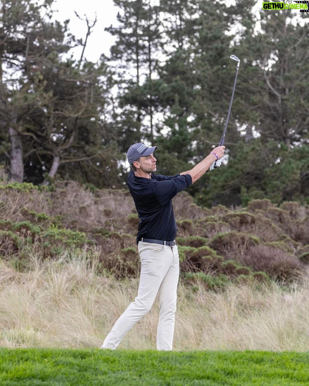 Pau Gasol Instagram - I’m so thankful to have being a part of this year @attproam! Unbelievable moments shared on and off the golf course with my partner @grilloemiliano and my caddie #KevinHanssen! #LoveGolf @pebblebeachresorts ❤️🙌🏼