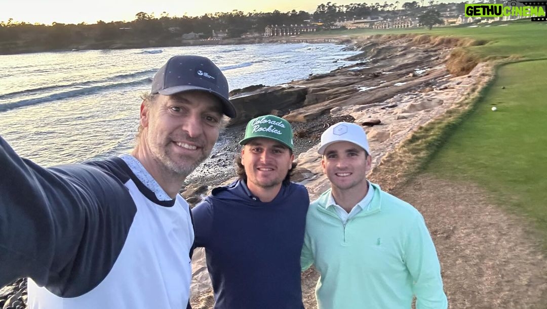 Pau Gasol Instagram - Amazing way to start the year off!! #PebbleBeach 🏌🏼♂️🙌🏼❤️