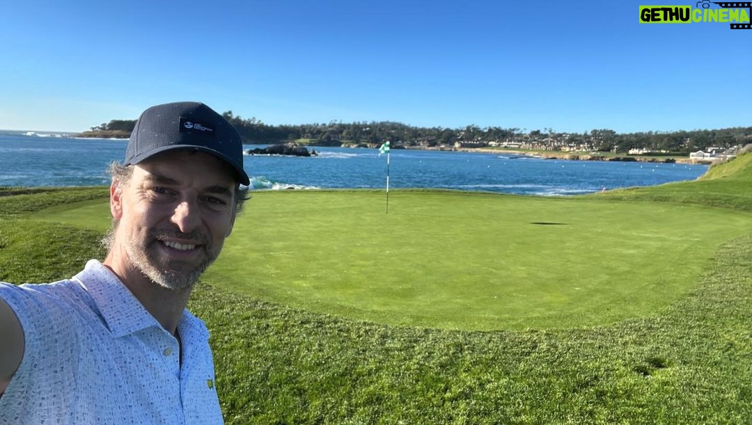 Pau Gasol Instagram - Amazing way to start the year off!! #PebbleBeach 🏌🏼♂️🙌🏼❤️