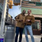 Paul Bettany Instagram – Me and @k_kweiarmah sneaking pizza during our first week of work on The Collaboration (written by the brilliant Anthony McCarten) with @jeremypope – this is gonna be soo much fun! Onwards!