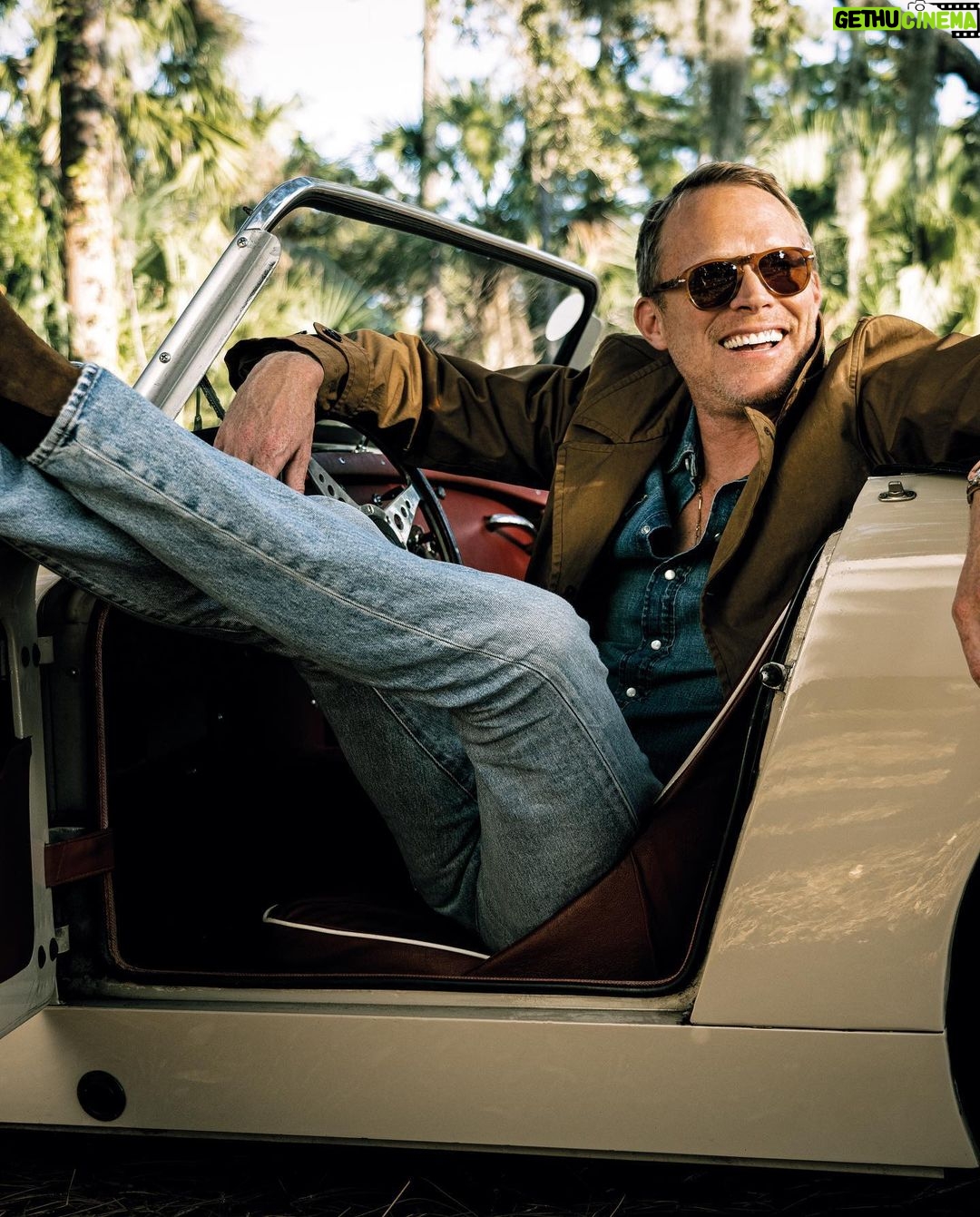 Paul Bettany - 164.2K Likes - Had so much fun shooting this in South Carolina. Kathryn made the day great.