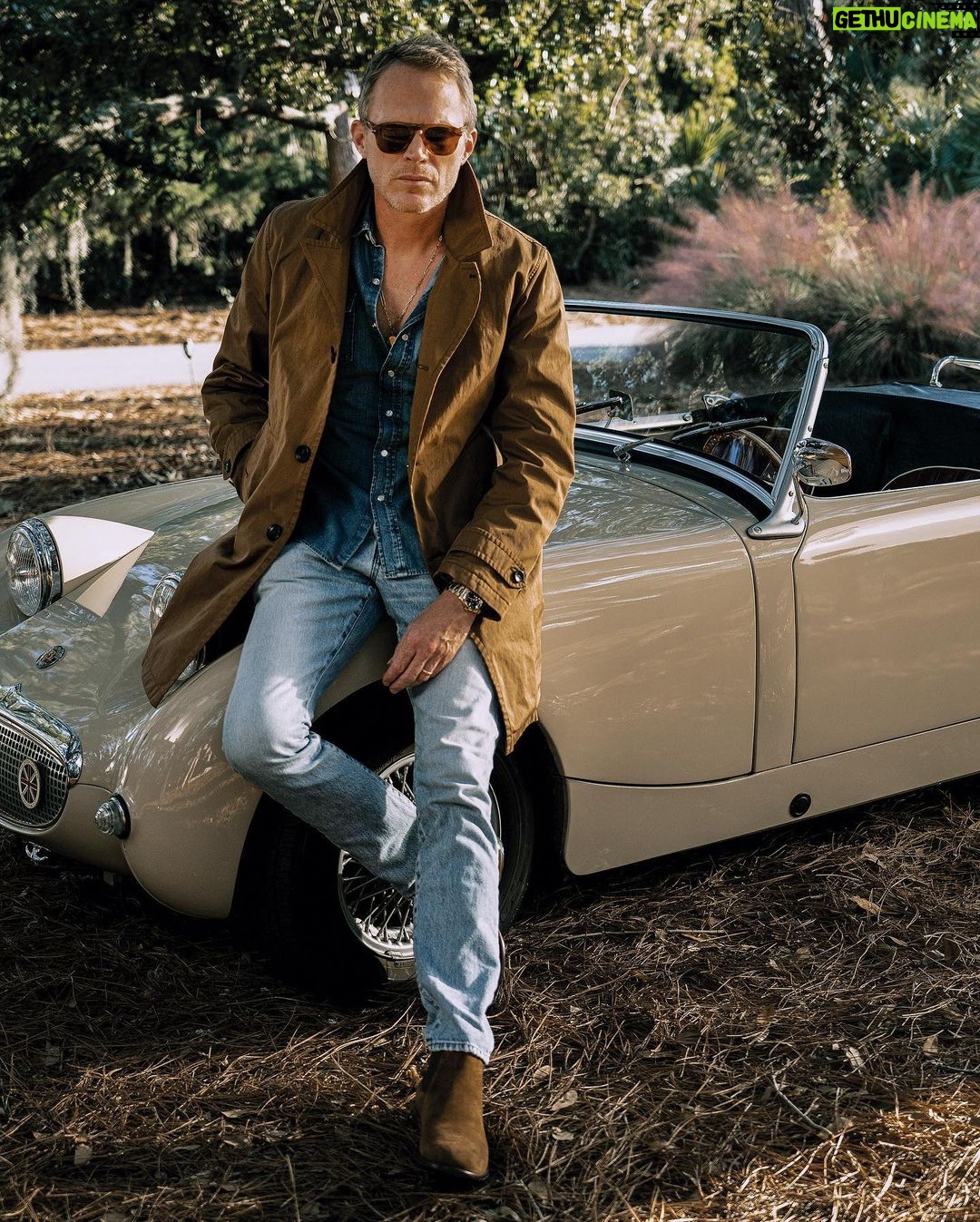 Paul Bettany - 164.2K Likes - Had so much fun shooting this in South Carolina. Kathryn made the day great.