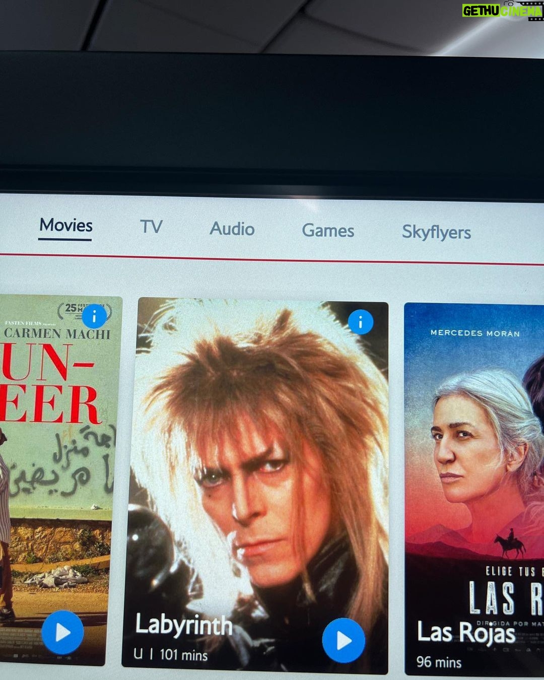 Paul Bettany Instagram - Sometimes you’re on a flight and it’s difficult to choose what to watch… but then sometimes it’s obvious.