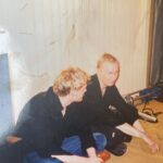 Paul Bettany Instagram – I think this might have been me and @officialdavidthewlis in rehearsals for Gangster No1thousand years ago.