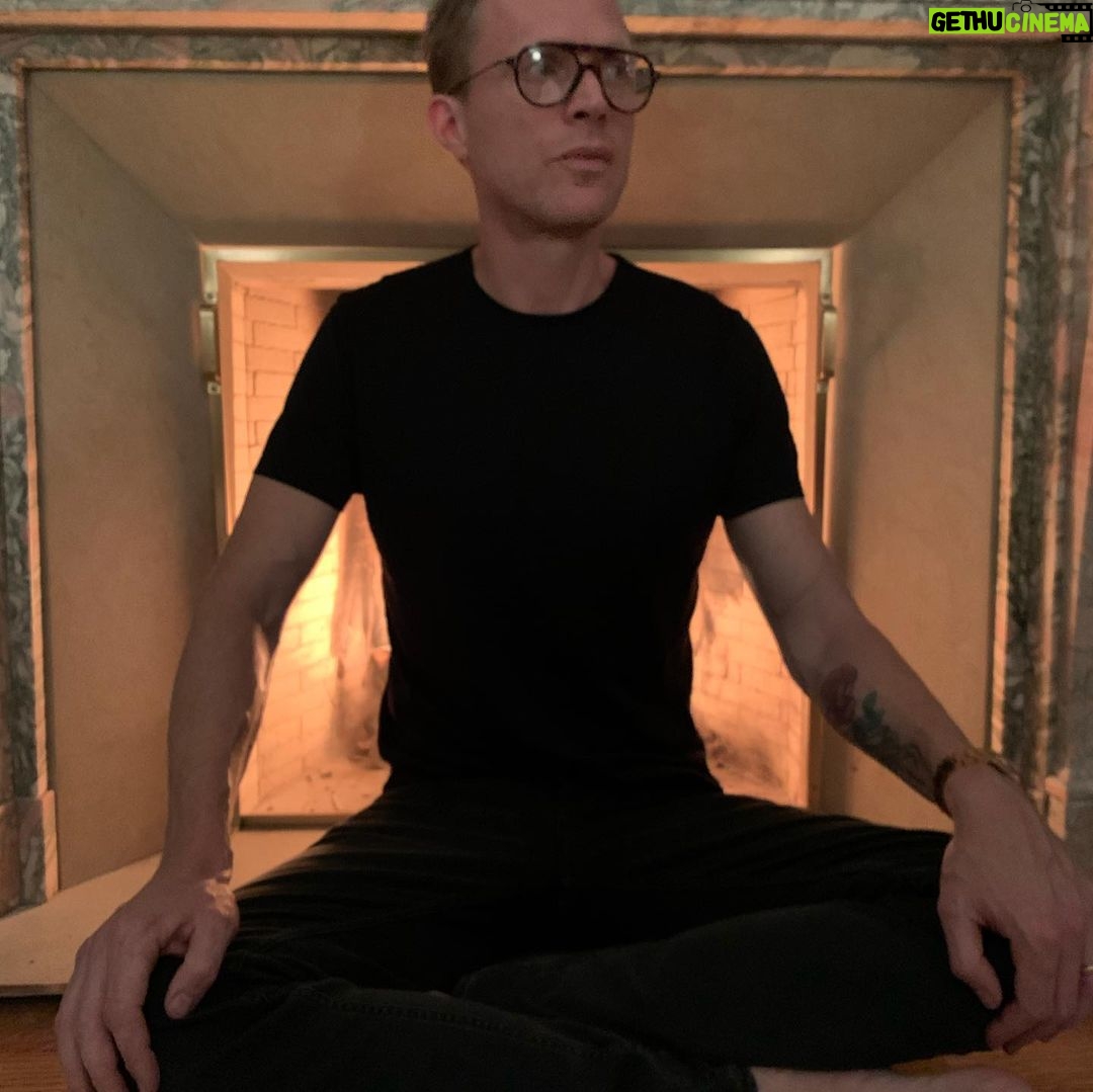 Paul Bettany - 210.1K Likes - Last Christmas Agnes and I played cards together in front of the fire. She insisted it was too hot to sit in front of, I insisted it wasn’t.