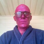 Paul Bettany Instagram - Vision taking a sauna and…