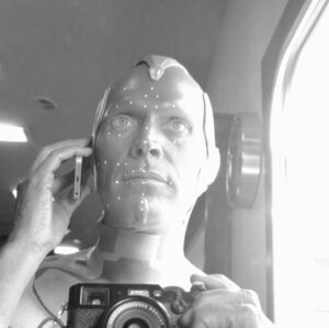 Paul Bettany Instagram - Vision- clearly able to multitask but unable to expose a photograph properly.