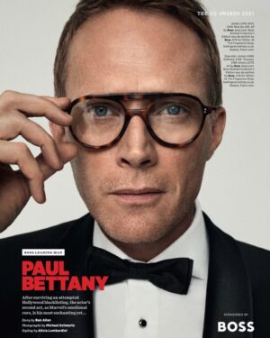 Paul Bettany Instagram - @britishgq  #gqawards #bossxgqawards