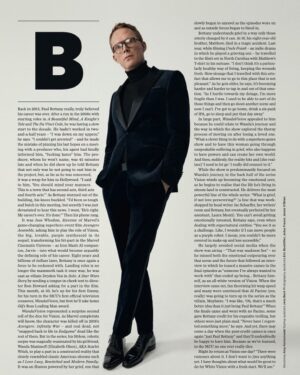 Paul Bettany Instagram - @britishgq  #gqawards #bossxgqawards