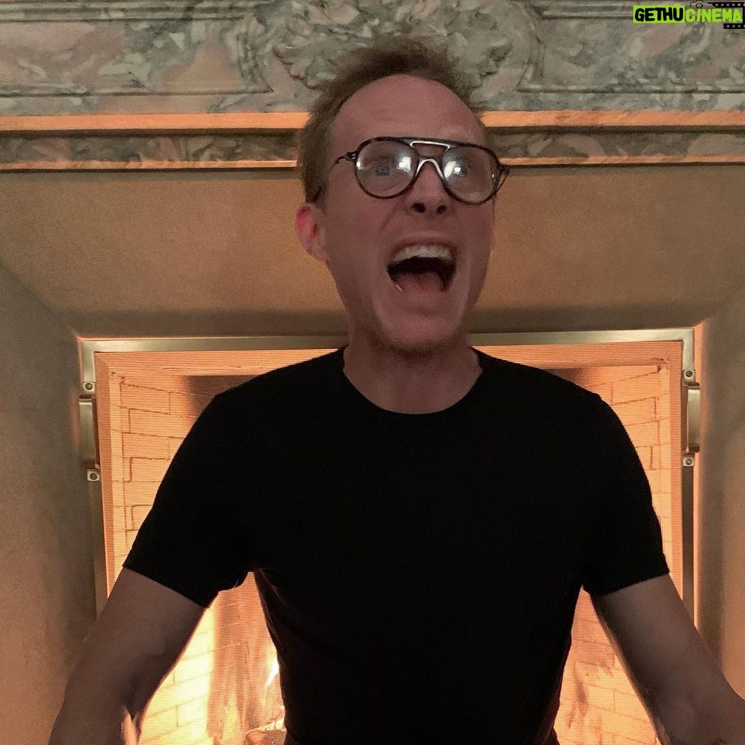 Paul Bettany - 210.1K Likes - Last Christmas Agnes and I played cards together in front of the fire. She insisted it was too hot to sit in front of, I insisted it wasn’t.
