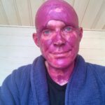 Paul Bettany Instagram - Vision taking a sauna and…